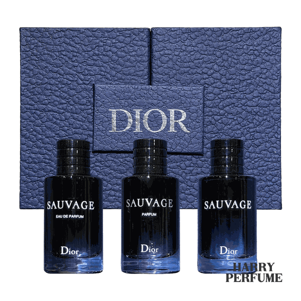 Dior - Set Dior Sauvage 10ml x 3pcs EDT + EDP + Parfum