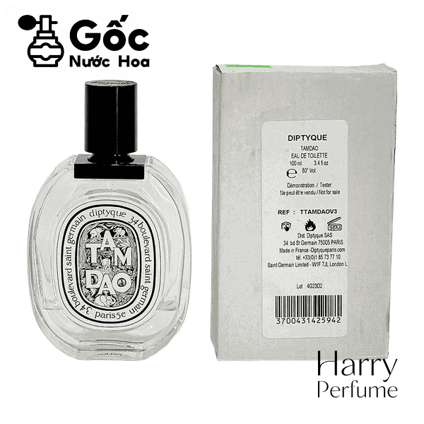 Gốc Diptyque - Tam Dao EDT - Testbox 20/100ml