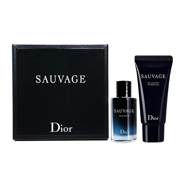 Set Dior - Sauvage EDP mini 10ml + 20ml sữa tắm