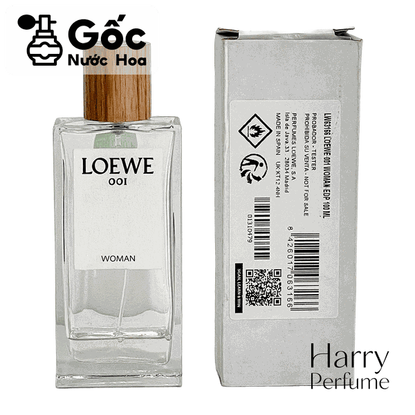 Gốc Loewe - 001 Woman EDP - Testbox 10/100ml