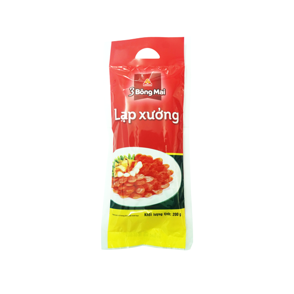 Lạp Xưởng 3 Bông Mai Vissan gói 200g