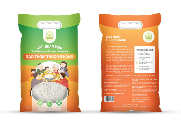 Gạo Thơm Thượng Hạng Hiệu Thanh Điền túi 5kg