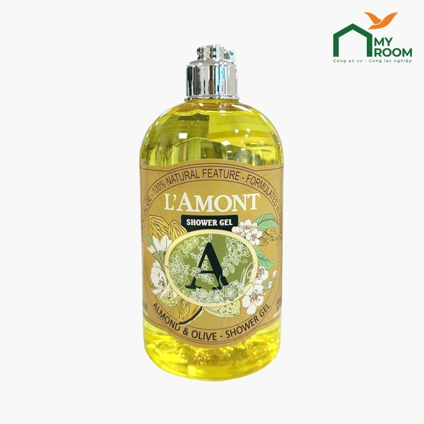 Sữa Tắm L'Amont 500ml (Rose/Cherry/Almond)