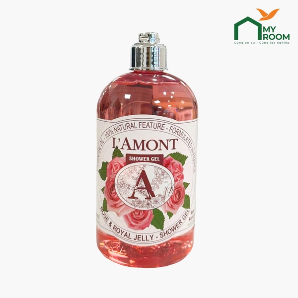 Sữa Tắm L'Amont 500ml (Rose/Cherry/Almond)