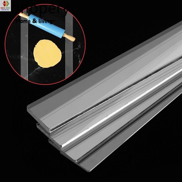 Combo 10-50 Thanh mica trong suốt dày 2mm - kích thước rộng 2cm x 20cm