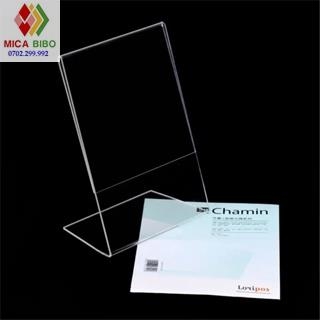Menu L kích thước 7,5x10cm ( dạng đứng )
