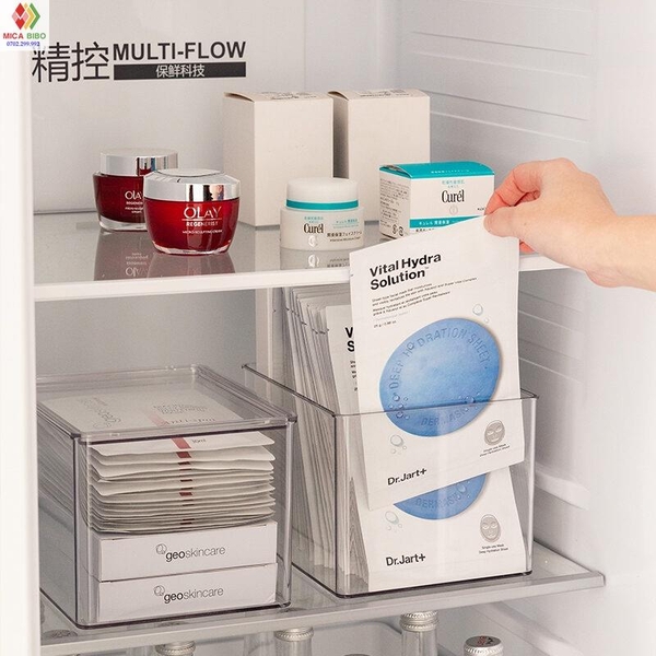 Hộp mask, đắp mặt nạ nhỏ gọn, tiện dụng
