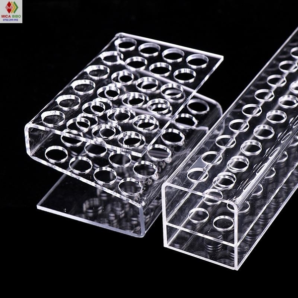 Kệ mica đựng bút viết, trưng bày mỹ phẩm