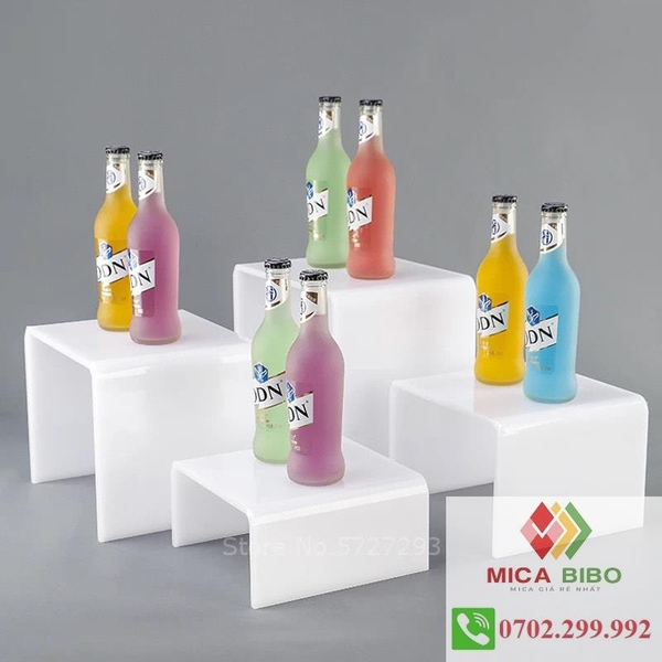 Kệ mica, Acrylic chữ U, Giá Đựng Đồ Tủ Bếp, Giá Đựng Mỹ Phẩm, Trang Điểm, Dày 5mm