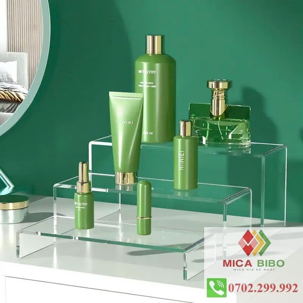 Kệ mica chữ u, kích thước lớn - dày 4mm
