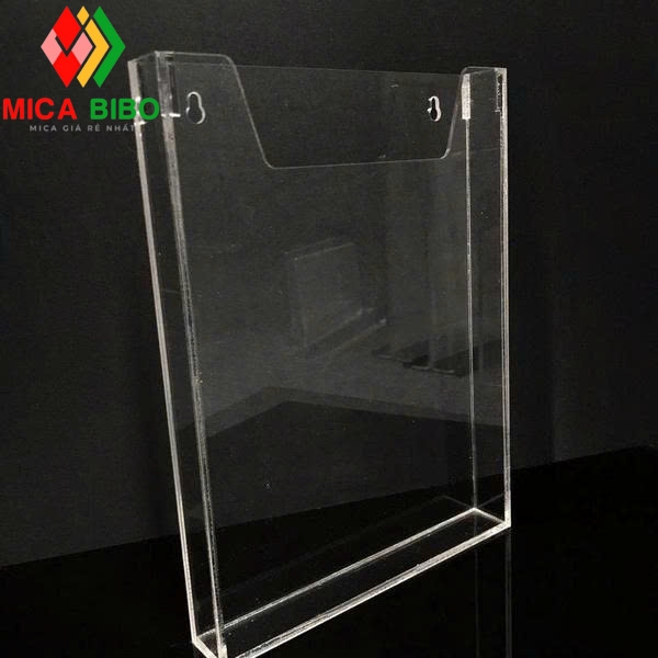 Kệ mica treo tường A3 A4 A5 A6 – Kệ checklist treo tường mica, tặng kèm 2 miếng dán tường