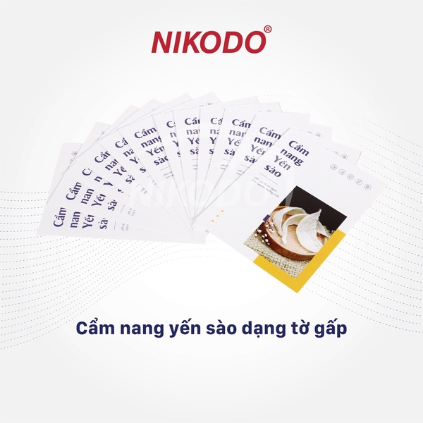 CẨM NANG YẾN SÀO DẠNG TỜ GẤP