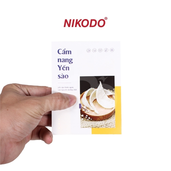 CẨM NANG YẾN SÀO DẠNG TỜ GẤP