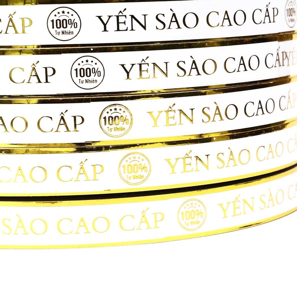 BĂNG KEO ÉP KIM YẾN SÀO CAO CẤP 100M - 100% TỰ NHIÊN