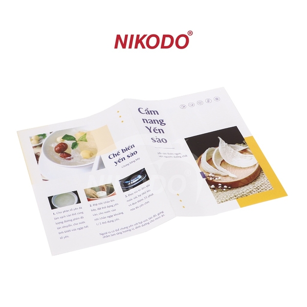 CẨM NANG YẾN SÀO DẠNG TỜ GẤP