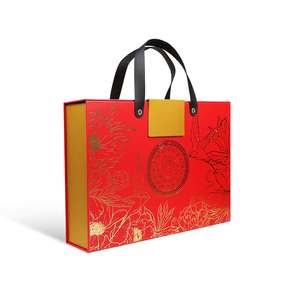 HỘP QUÀ SONG YẾN - QUAI DA