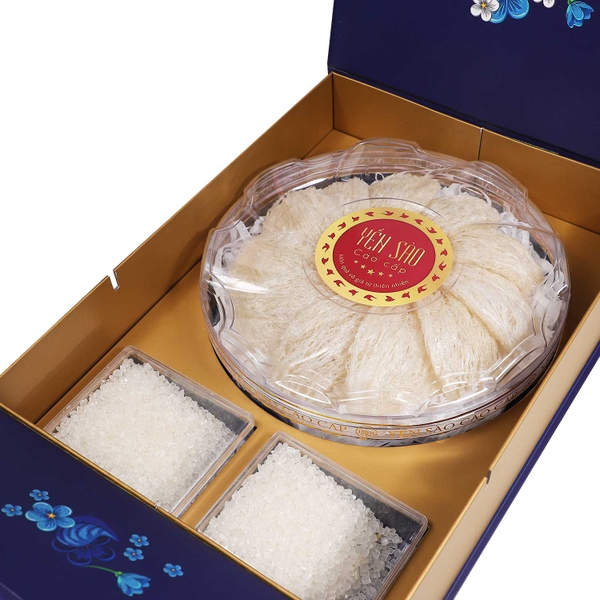 HỘP QUÀ HỌA TIẾT HOA LƯU LY