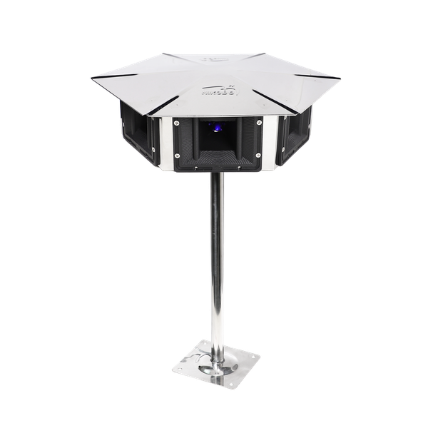 LOA DÙ 6 GIÁC AX65 PRO NIKO 6D - INOX 304 MỜ