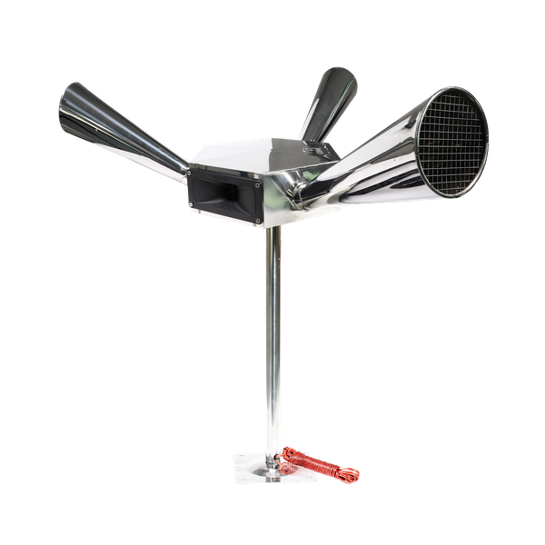 LOA PHÓNG 3 HƯỚNG 3D NIKO - INOX KHÔNG GỈ