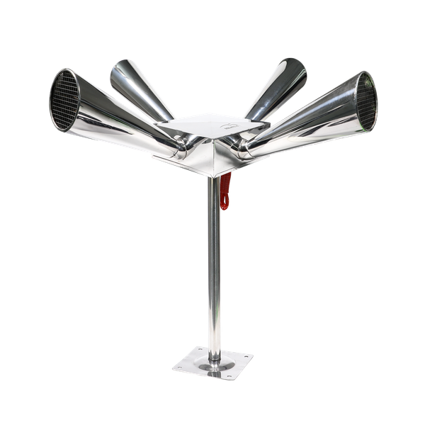 LOA PHÓNG 4 HƯỚNG 4D NIKO - INOX KHÔNG GỈ