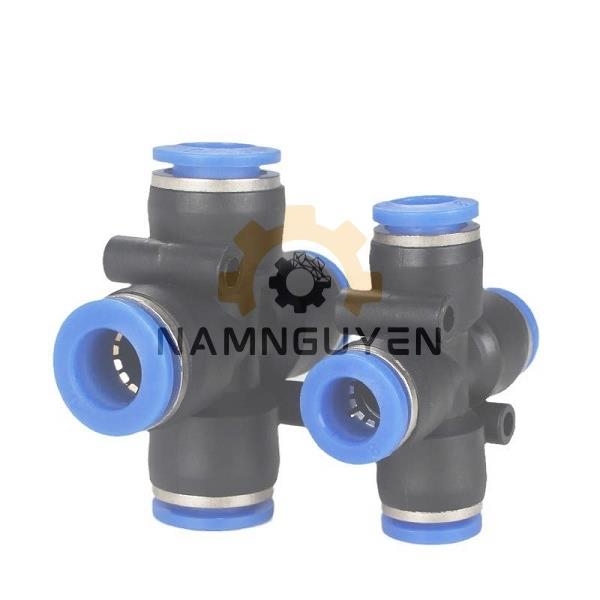 đầu chia khí nén 4 ngã PBT