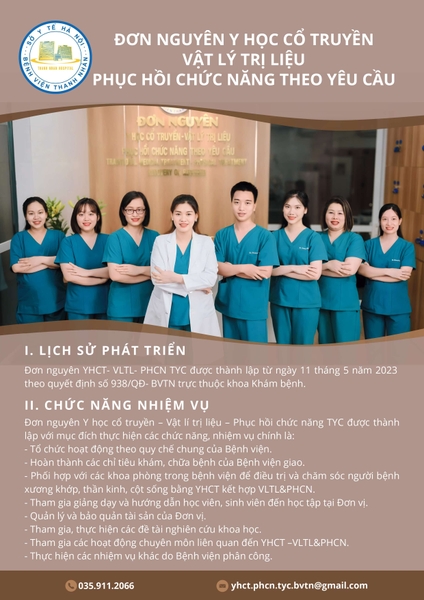 ĐƠN NGUYÊN VẬT LÝ TRỊ LIỆU VÀ PHỤC HỒI CHỨC NĂNG