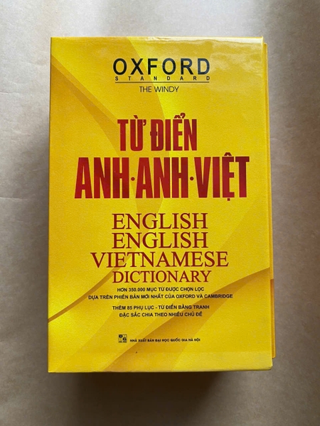 Từ Điển Oxford Anh - Anh - Việt (Bìa Vàng)