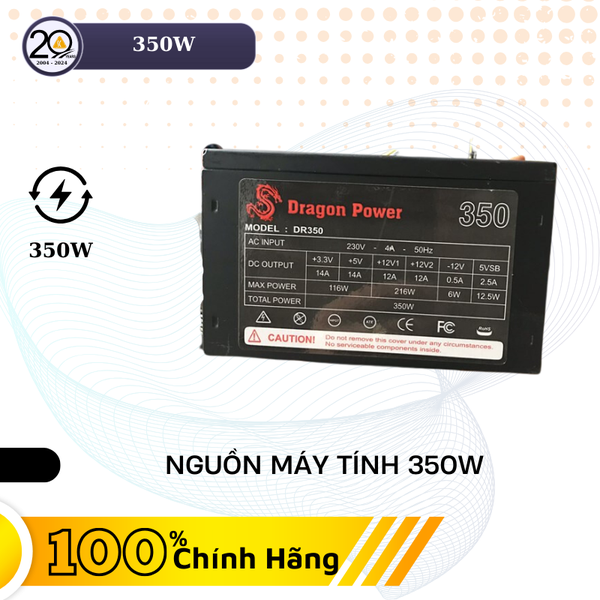 Nguồn Dragon 350W