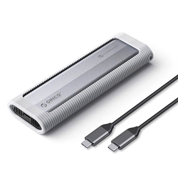 Hộp đựng ổ cứng SSD ORICO M.2 NVME TypeC AXM2-G2-GY-BP