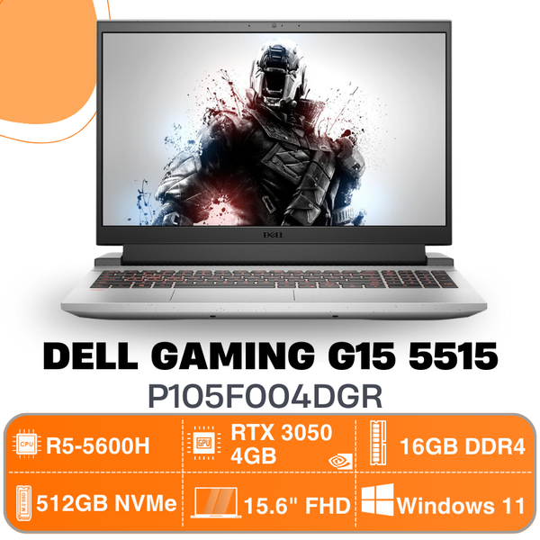 Laptop Dell Gaming G15 5515-P105F004DGR (15.6