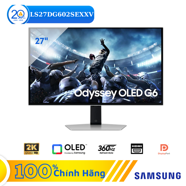 Màn hình LCD SAMSUNG Odyssey OLED G6 G60SD LS27DG602SEXXV (27