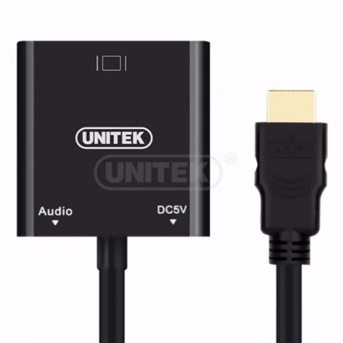CÁP HDMI -> VGA + AUDIO UNITEK Y - 6333