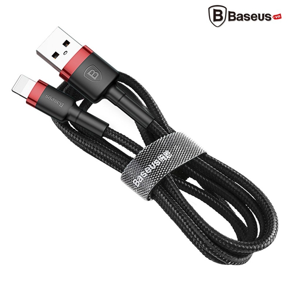 Cáp sạc nhanh, truyền dữ liệu tốc độ cao Baseus Kevlar Lightning cho iPhone/ iPad ( 2.4A, Sạc nhanh, Siêu bền)