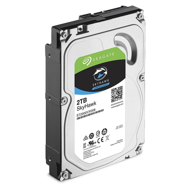 HDD Seagate 2TB Skyhawk Sata (video)