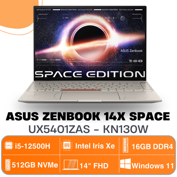 Laptop Asus Zenbook 14X OLED Space Edition UX5401ZAS-KN130W (14