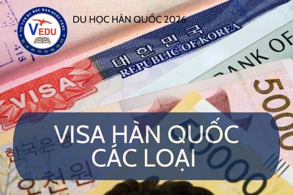 CÁC LOẠI VISA HÀN QUỐC