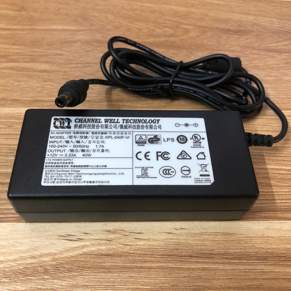 Chuyển nguồn Adapter ARTEC EVA-S 3D SCANNER CWT KPL-040F-VI 12V 3.33A ...