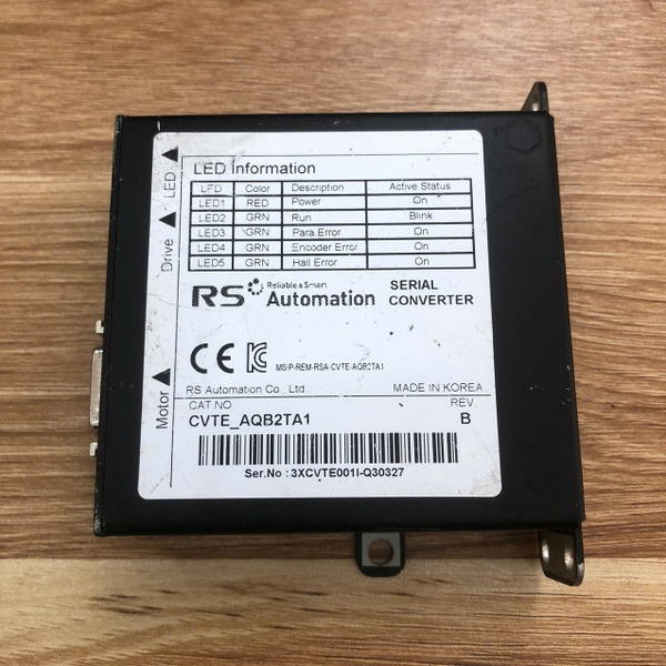 Bộ chuyển đổi Motor Drive RS AUTOMATION CVTE_AQB2TA1 Serial Converter