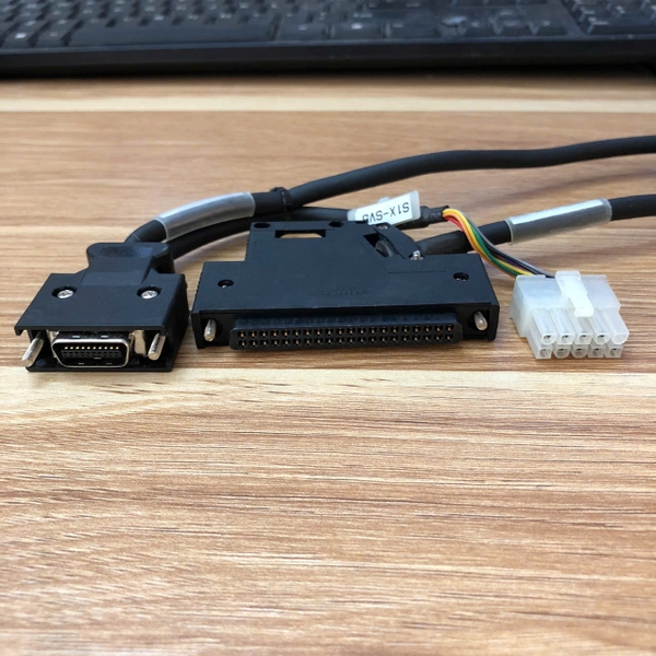 Cáp MTR DRV S1X-SV5 Cable MDR 3M 20 Pin Male to A6CON1 AMP 40 Pin ...