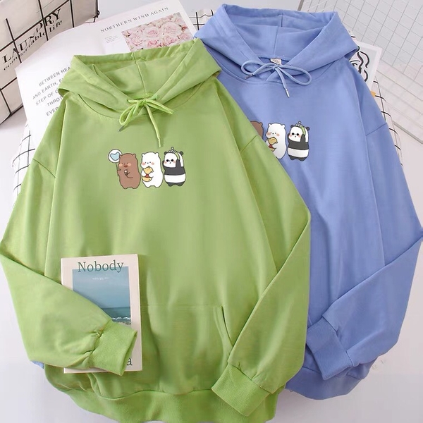 áo hoodie vải nỉ tici