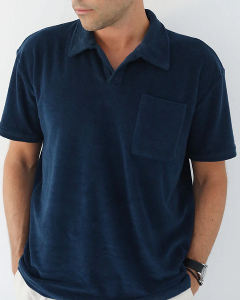 Áo polo vải chân cua tici - Áo polo vải vảy cá Tici