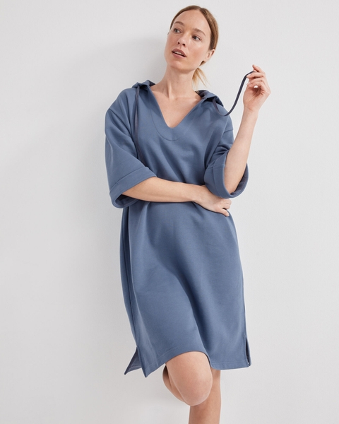 đầm chân cua cotton - đầm vảy cá cotton