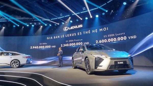 Lexus ES 2026 hoàn toàn mới 2026: Thanh lịch trong thiết kế, thư thái trên mỗi hành trình