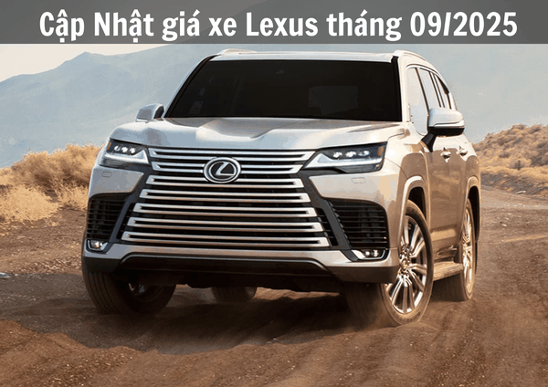 Giá Xe Lexus- Bảng giá mới nhất tại Việt Nam tháng 10/2025