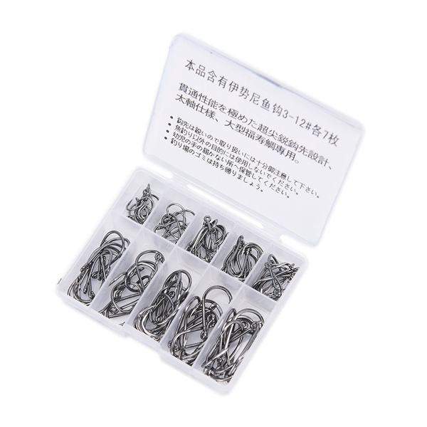 Set 100 Lưỡi Câu Cá Bằng Thép Không Gỉ [Mới]