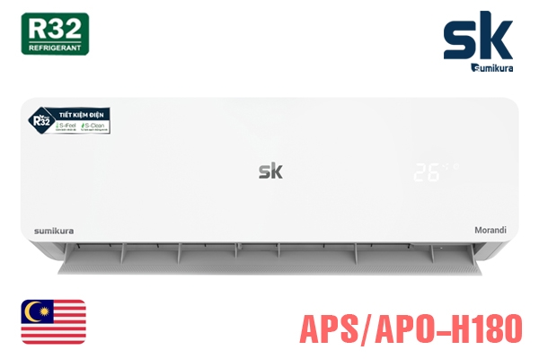 Điều hòa Sumikura 2 chiều 18000BTU APS/APO-H180