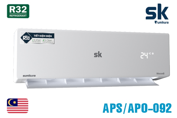 Điều hòa Sumikura 1 chiều 9000BTU APS/APO-092