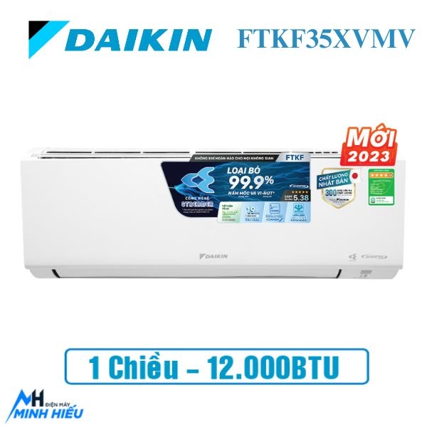 Điều hòa Daikin 12000 BTU 1 chiều FTKF35XVMV giá rẻ chính hãng 2023