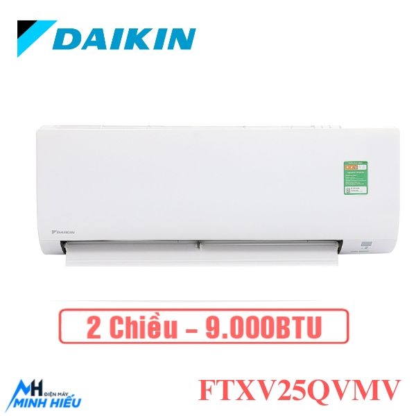 Điều hòa Daikin Inverter 2 chiều 9.000BTU FTXV25QVMV/RXV25QVMV GIÁ RẺ CHÍNH HÃNG 2023