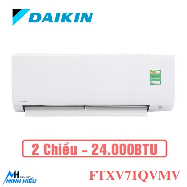 Điều hòa Daikin Inverter 2 chiều 24.000BTU FTXV71QVMV/RXV71QVMV giá rẻ chính hãng mới